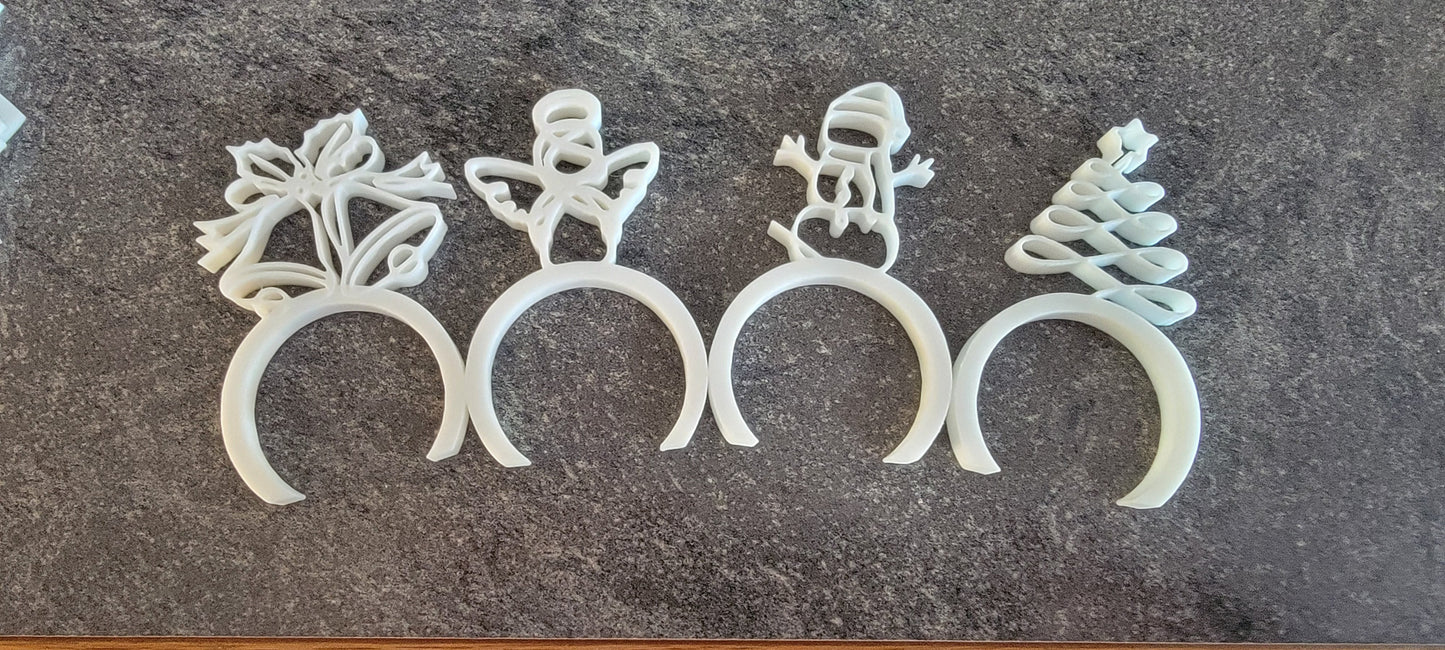Holiday napkin rings