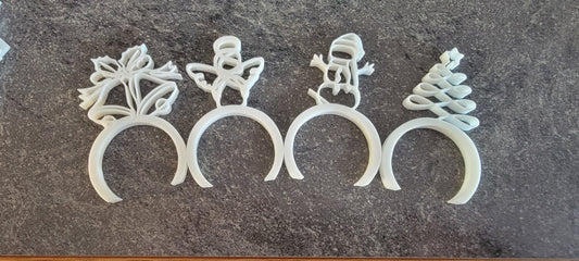 Holiday napkin rings