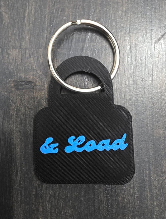Figuratively Lock & Load Key Chain