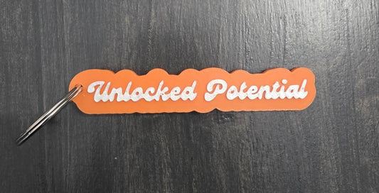 Figuratively Unlocked Potential Keychain
